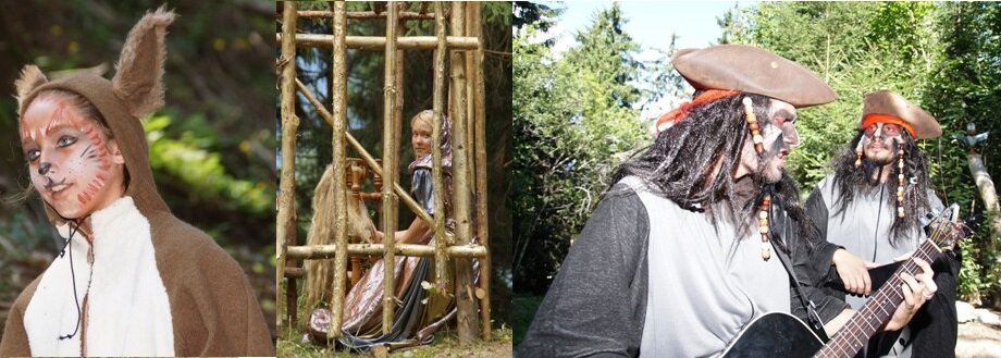 Eichkater, Gretel im Käfig und die Bartgeier - Zauberwald 2011