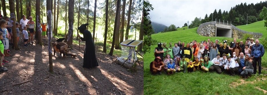 Hexe im Zauberwald